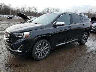 2019 GMC Terrain Denali with VIN 3GKALXEX5KL253318, listed as a Copart auction lot 47056985 with 85,429 mi miles and Salvage Title. Bid and sale history available at DreamBid. Image 1.