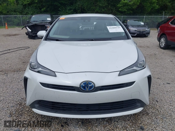 2021 Toyota Prius L Eco with VIN JTDKAMFU6M3137679, listed as a IAAI auction lot 42488129 with 52,414 mi miles and . Bid and sale history available at DreamBid. Image 13.