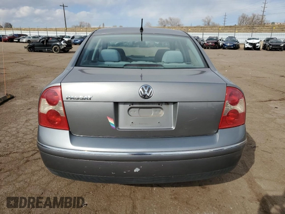 2004 Volkswagen Passat GL z VIN WVWMD63B14E114877, wystawiony jako Copart lot #45497355 z przebiegiem 161 554 mil mil oraz Szkoda całkowita • Salvage title. Historia ofert i sprzedaży dostępna na DreamBid. Obrazek 6.