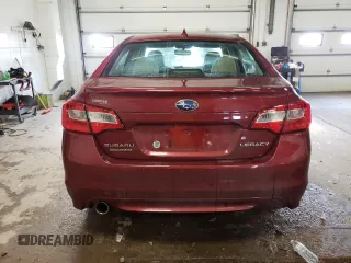 2016 Subaru Legacy 2.5i Premium with VIN 4S3BNBD68G3031364, listed as a Copart auction lot 36530113 with 58,441 mi miles. Bid and sale history available at carsss.com. Image 6.
