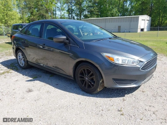 2018 Ford Focus SE with VIN 1FADP3F22JL250465, listed as a IAAI auction lot 42036881 with 155,441 mi miles. Bid and sale history available at carsss.com. Image 1.