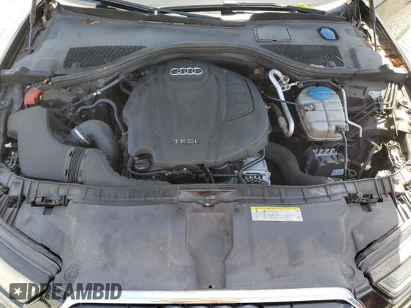 2016 Audi A6 Premium Plus with VIN WAUGFAFC1GN076986, listed as a Copart auction lot 56123585 with 100,837 mi miles and Salvage title. Bid and sale history available at DreamBid. Image 11.