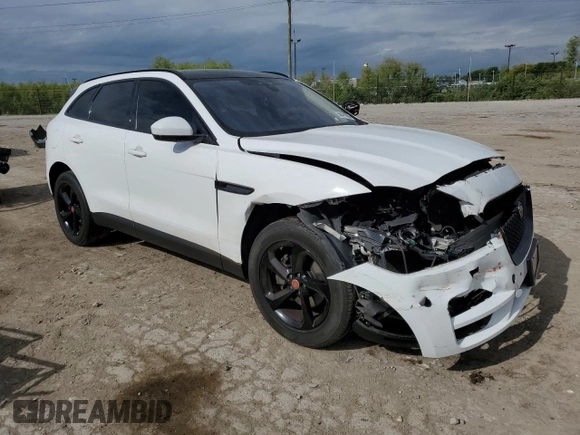 2017 Jaguar F-Pace 20d Premium with VIN SADCJ2BN7HA097612, listed as a Copart auction lot 56478565 with 114,495 mi miles and Salvage title. Bid and sale history available at DreamBid. Image 4.