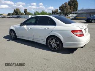 2009 Mercedes-Benz C 350 Sport with VIN WDDGF56X59F298740, listed as a Copart auction lot 56873315 with 153,831 mi miles and Salvage title. Bid and sale history available at DreamBid. Image 2.