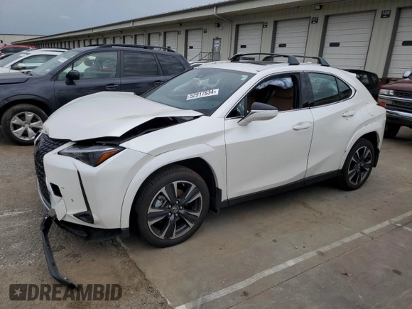 2024 Lexus UX 250h Premium with VIN JTHP9JBH4R2071876, listed as a Copart auction lot 52917834 with 11,511 mi miles and Salvage title. Bid and sale history available at DreamBid. Image 1.