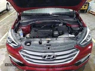 2018 Hyundai Santa Fe 2.4L with VIN 5XYZU3LB4JG505948, listed as a Copart auction lot 51643225 with 105,414 mi miles and Salvage title. Bid and sale history available at DreamBid. Image 12.
