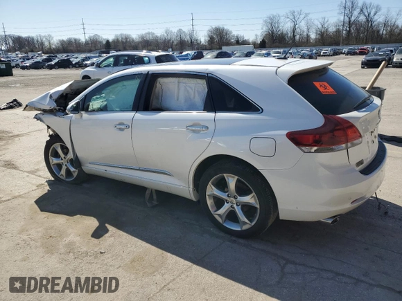 2015 Toyota Venza XLE with VIN 4T3BK3BB5FU112008, listed as a Copart auction lot 52151945 with Not provided miles and Salvage title. Bid and sale history available at DreamBid. Image 2.