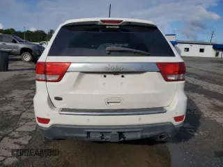 2013 Jeep Grand Cherokee Overland with VIN 1C4RJECG8DC526150, listed as a Copart auction lot 52038775 with 183,813 mi miles and Salvage Title. Bid and sale history available at DreamBid. Image 6.