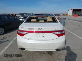2014 Hyundai Azera Limited with VIN KMHFH4JG8EA390171, listed as a IAAI auction lot 41844326 with 159,884 mi miles and . Bid and sale history available at carsss.com. Image 16.