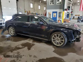 2013 Audi A8 3.0L z VIN WAURGAFD1DN002140, wystawiony jako Copart lot #59010105 z przebiegiem 151 732 mil mil oraz Szkoda całkowita • Salvage title. Historia ofert i sprzedaży dostępna na DreamBid. Obrazek 4.