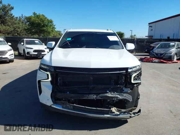 2023 Chevrolet Suburban LT with VIN 1GNSKCKD9PR339180, listed as a IAAI auction lot 41816541 with 60,537 mi miles and . Bid and sale history available at DreamBid. Image 13.
