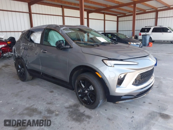 2024 Buick Encore GX Sport Touring with VIN KL4AMDSL9RB078814, listed as a IAAI auction lot 42275726 with Not provided miles and . Bid and sale history available at DreamBid. Image 1.