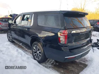 2022 Chevrolet Suburban LT with VIN 1GNSKCKD9NR108079, listed as a IAAI auction lot 41305503 with 76,580 mi miles and . Bid and sale history available at DreamBid. Image 3.