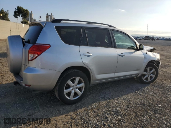 2007 Toyota RAV4 Limited with VIN JTMZK31V075007489, listed as a Copart auction lot 43838255 with 149,403 mi miles and Salvage Title. Bid and sale history available at carsss.com. Image 3.
