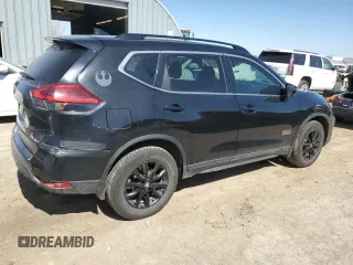 2017 Nissan Rogue SL with VIN 5N1AT2MV4HC758023, listed as a Copart auction lot 48756585 with 176,000 mi miles and Salvage Title. Bid and sale history available at carsss.com. Image 3.
