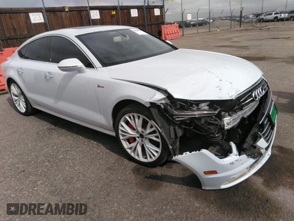 2016 Audi A7 3.0 Premium Plus with VIN WAUWGAFC6GN144188, listed as a IAAI auction lot 41824927 with 128,379 mi miles. Bid and sale history available at carsss.com. Image 13.