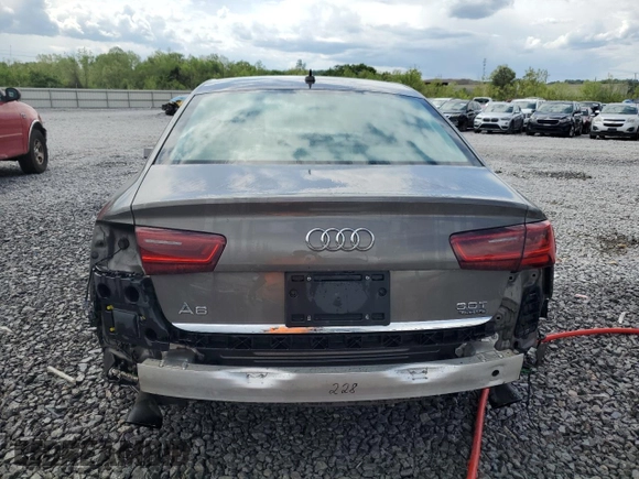 2016 Audi A6 Premium Plus z VIN WAUFGAFC3GN006480, wystawiony jako Copart lot #52603635 z przebiegiem 160 187 mil mil oraz Szkoda całkowita • Salvage title. Historia ofert i sprzedaży dostępna na DreamBid. Obrazek 6.