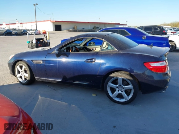 2012 Mercedes-Benz SLK 250 with VIN WDDPK4HAXCF036279, listed as a IAAI auction lot 41851520 with 124,366 mi miles and . Bid and sale history available at DreamBid. Image 14.
