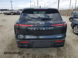 2025 Infiniti QX60 с VIN 5N1AL1ER4SC343576, выставлен на аукционе Copart как лот 57001655 с пробегом 36 миль миль и Списание • Salvage title. История ставок и продаж доступна на DreamBid. Изображение 6.