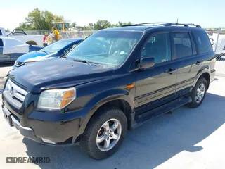 2006 Honda Pilot EX-L with VIN 2HKYF18566H554131, listed as a IAAI auction lot 42014554 with 187,765 mi miles. Bid and sale history available at carsss.com. Image 2.