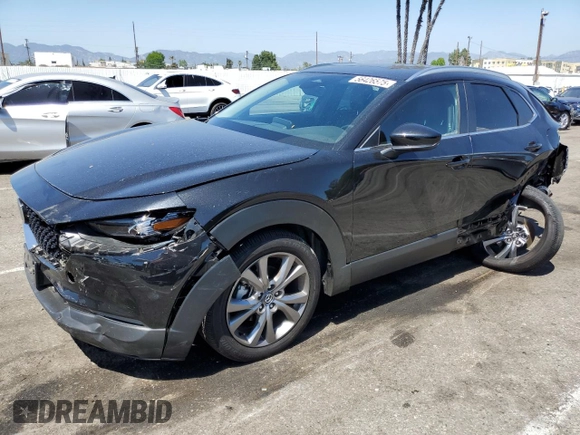 2024 Mazda CX-30 S Preferred with VIN 3MVDMBCM2RM637657, listed as a Copart auction lot 56426575 with 14,500 mi miles and Salvage title. Bid and sale history available at DreamBid. Image 1.