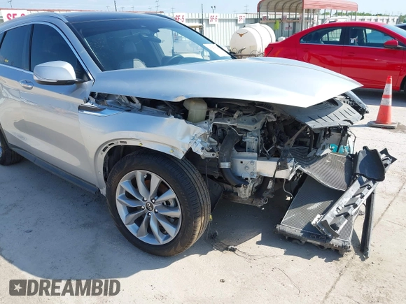 2021 Infiniti QX50 Luxe with VIN 3PCAJ5BA3MF120824, listed as a IAAI auction lot 41278149 with 52,104 mi miles and . Bid and sale history available at DreamBid. Image 6.