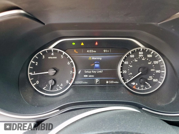 2016 Nissan Maxima SL with VIN 1N4AA6AP1GC440100, listed as a Copart auction lot 58035835 with 93,909 mi miles and Salvage title. Bid and sale history available at DreamBid. Image 9.