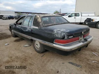 1992 Buick Roadmaster Ltd with VIN 1G4BT5376NR466262, listed as a Copart auction lot 75079004 with 160,992 mi miles and Clean Title. Bid and sale history available at DreamBid. Image 2.