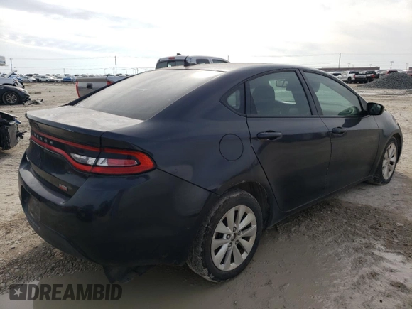 2014 Dodge Dart Aero with VIN 1C3CDFDH4ED718157, listed as a Copart auction lot 45126275 with 162,921 mi miles and Clean Title. Bid and sale history available at carsss.com. Image 3.