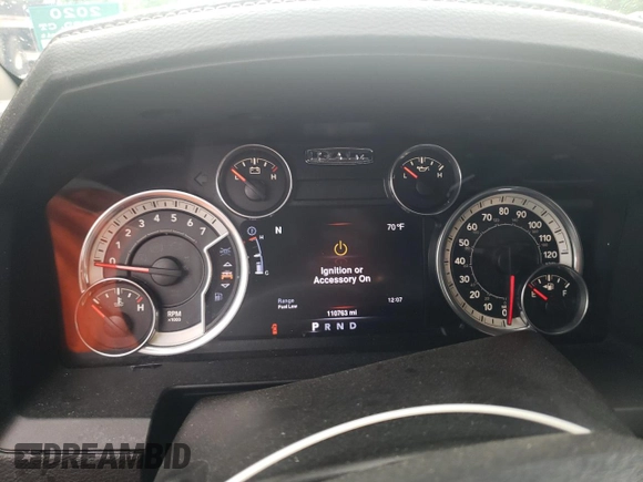 2016 Ram 1500 Sport z VIN 1C6RR7MT9GS151547, wystawiony jako Copart lot #59513865 z przebiegiem 110 763 mil mil oraz Szkoda całkowita • Salvage title. Historia ofert i sprzedaży dostępna na DreamBid. Obrazek 9.