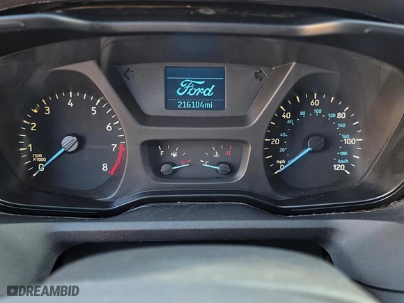 2018 Ford Transit Van with VIN 1FTBW2CM5JKA75168, listed as a Copart auction lot 52987495 with 216,104 mi miles and Clean Title. Bid and sale history available at carsss.com. Image 8.