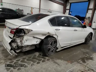 2017 Honda Accord Sedan Sport with VIN 1HGCR2F51HA227948, listed as a Copart auction lot 83462484 with 112,247 mi miles and Salvage Title. Bid and sale history available at carsss.com. Image 3.