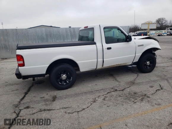 2010 Ford Ranger XL with VIN 1FTKR1AD9APA42391, listed as a Copart auction lot 51211205 with 203,793 mi miles and Salvage title. Bid and sale history available at DreamBid. Image 3.