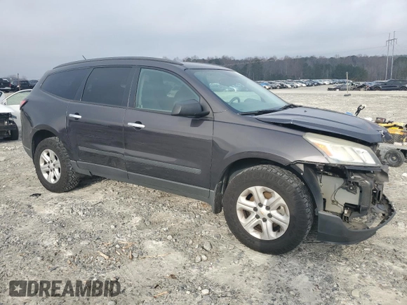 2016 Chevrolet Traverse LS with VIN 1GNKRFEDXGJ268692, listed as a Copart auction lot 44037995 with 168,403 mi miles and Salvage Title. Bid and sale history available at carsss.com. Image 4.