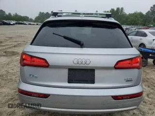 2018 Audi Q5 Premium Plus with VIN WA1BNAFYXJ2150534, listed as a Copart auction lot 59763445 with 47,983 mi miles and Salvage title. Bid and sale history available at DreamBid. Image 6.