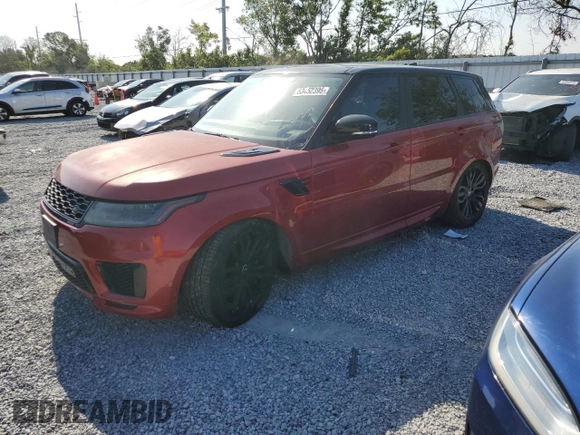 2019 Land Rover Range Rover Sport Dynamic with VIN SALWR2RE7KA816302, listed as a Copart auction lot 53452395 with 142,624 mi miles and Clean Title. Bid and sale history available at carsss.com. Image 1.