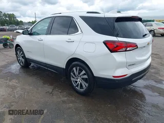 2022 Chevrolet Equinox Premier с VIN 3GNAXNEV8NS166324, выставлен на аукционе IAAI как лот 42233567 с пробегом 35 761 миль миль и . История ставок и продаж доступна на DreamBid. Изображение 3.