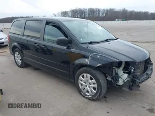 2016 Dodge Grand Caravan SE with VIN 2C4RDGBG8GR370448, listed as a IAAI auction lot 41682931 with 207,465 mi miles. Bid and sale history available at carsss.com. Image 1.