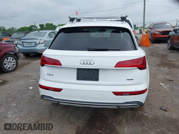 2021 Audi Q5 Premium Plus with VIN WA1BAAFY4M2119148, listed as a IAAI auction lot 42177607 with 68,481 mi miles and . Bid and sale history available at DreamBid. Image 17.