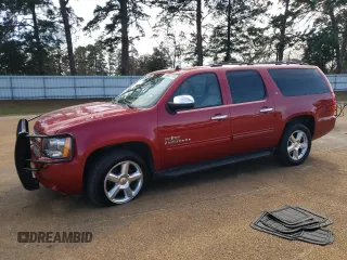 2013 Chevrolet Suburban LT with VIN 1GNSCJE07DR273394, listed as a Copart auction lot 48822315 with 0 mi miles and Salvage Title. Bid and sale history available at carsss.com. Image 1.