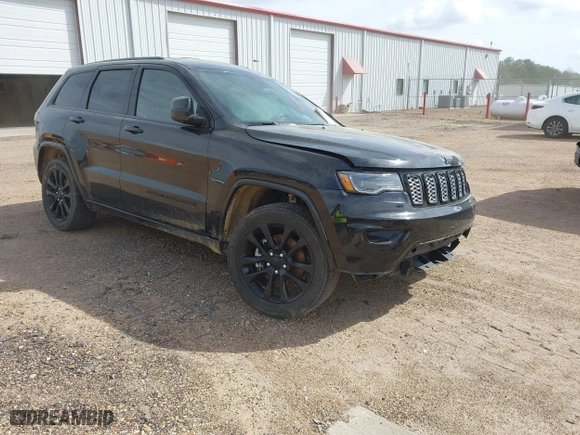 2021 Jeep Grand Cherokee Laredo X with VIN 1C4RJEAG7MC791130, listed as a IAAI auction lot 41348956 with 45,733 mi miles. Bid and sale history available at carsss.com. Image 1.