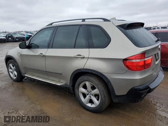 2008 BMW X5 3.0si with VIN 5UXFE43568L009580, listed as a Copart auction lot 47885775 with 147,966 mi miles and Salvage Title. Bid and sale history available at carsss.com. Image 2.