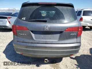 2016 Honda Pilot LX with VIN 5FNYF6H16GB027961, listed as a Copart auction lot 50608675 with 203,020 mi miles and Salvage Title. Bid and sale history available at carsss.com. Image 6.