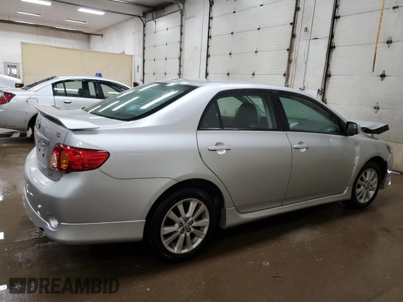 2010 Toyota Corolla with VIN 2T1BU4EE0AC223686, listed as a Copart auction lot 51527125 with 158,992 mi miles and Clean Title. Bid and sale history available at DreamBid. Image 3.