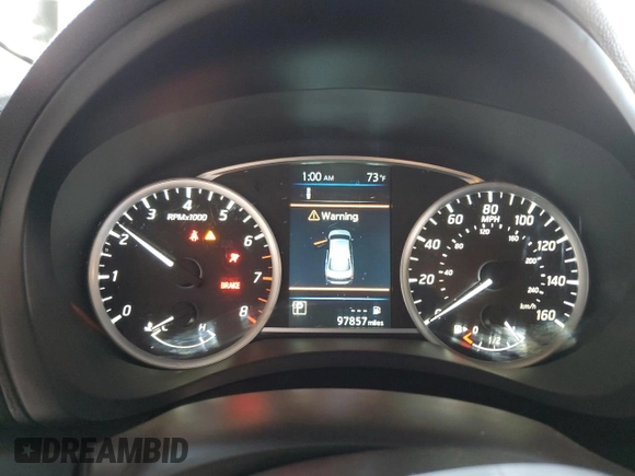 2019 Nissan Sentra S with VIN 3N1AB7AP8KY430020, listed as a Copart auction lot 51343155 with 97,857 mi miles and Salvage Title. Bid and sale history available at DreamBid. Image 9.