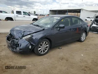 2013 Subaru Impreza Premium z VIN JF1GJAC6XDH033912, wystawiony jako Copart lot #56963925 z przebiegiem 73 140 mil mil oraz Szkoda całkowita • Salvage title. Historia ofert i sprzedaży dostępna na DreamBid. Obrazek 1.