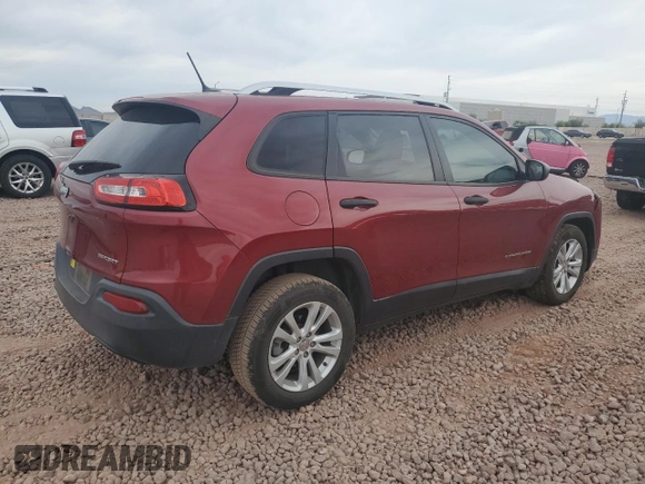 2015 Jeep Cherokee Sport z VIN 1C4PJLAB5FW677015, wystawiony jako Copart lot #58986705 z przebiegiem 112 446 mil mil oraz Szkoda całkowita • Salvage title. Historia ofert i sprzedaży dostępna na DreamBid. Obrazek 3.