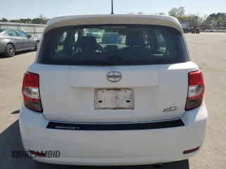 2010 Scion xD with VIN JTKKU4B42AJ057874, listed as a Copart auction lot 50487435 with 169,141 mi miles and Salvage Title. Bid and sale history available at carsss.com. Image 6.