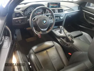 2017 BMW 4 Series 430i xDrive with VIN WBA4R9C30HK878851, listed as a Copart auction lot 58933315 with 83,643 mi miles and Salvage title. Bid and sale history available at DreamBid. Image 8.