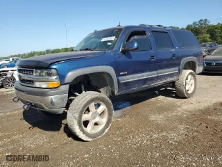2003 Chevrolet Suburban LT with VIN 1GNEC16Z63J237235, listed as a Copart auction lot 52782285 with 241,272 mi miles and Salvage Title. Bid and sale history available at carsss.com. Image 1.